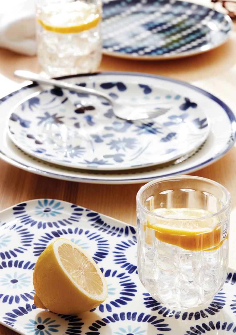 Floral Way 4-Piece Accent Plate Set