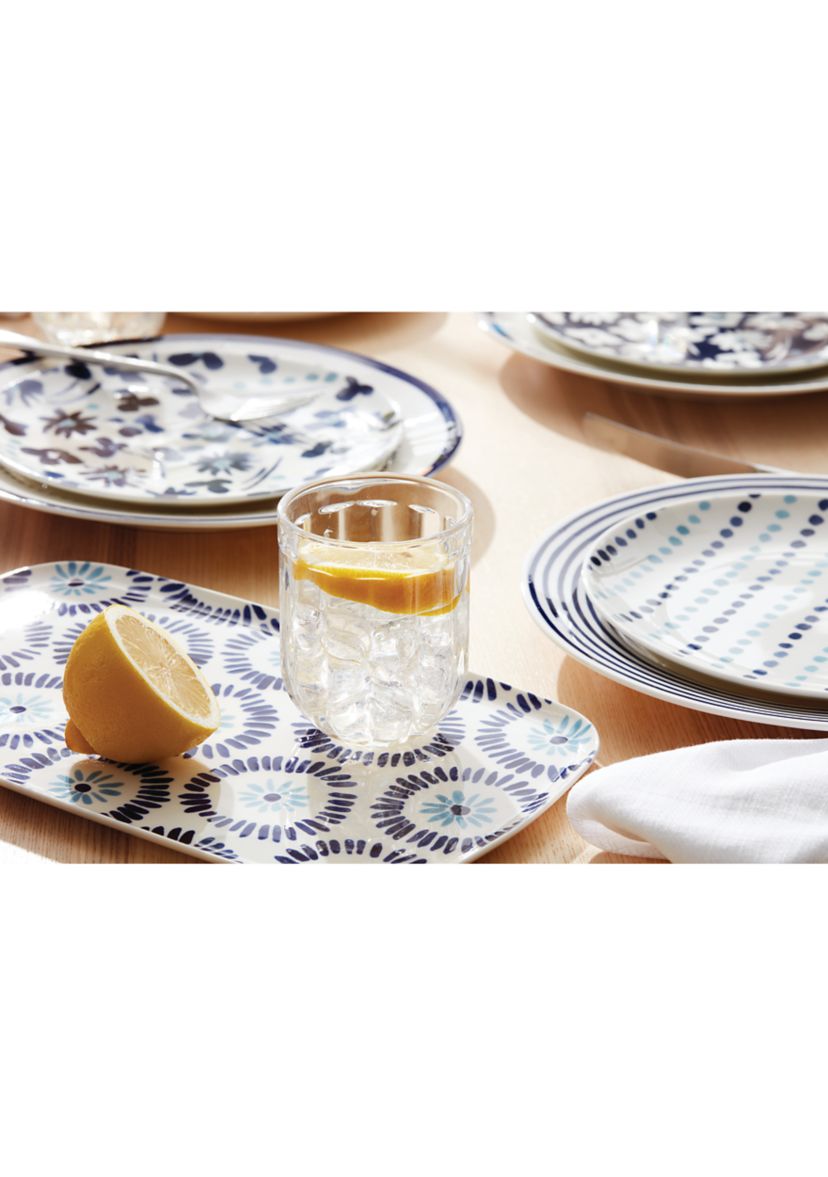 Floral Way 4-Piece Accent Plate Set