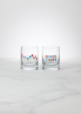 Kate spade new york Wickford Highball Glasses, Set of 2