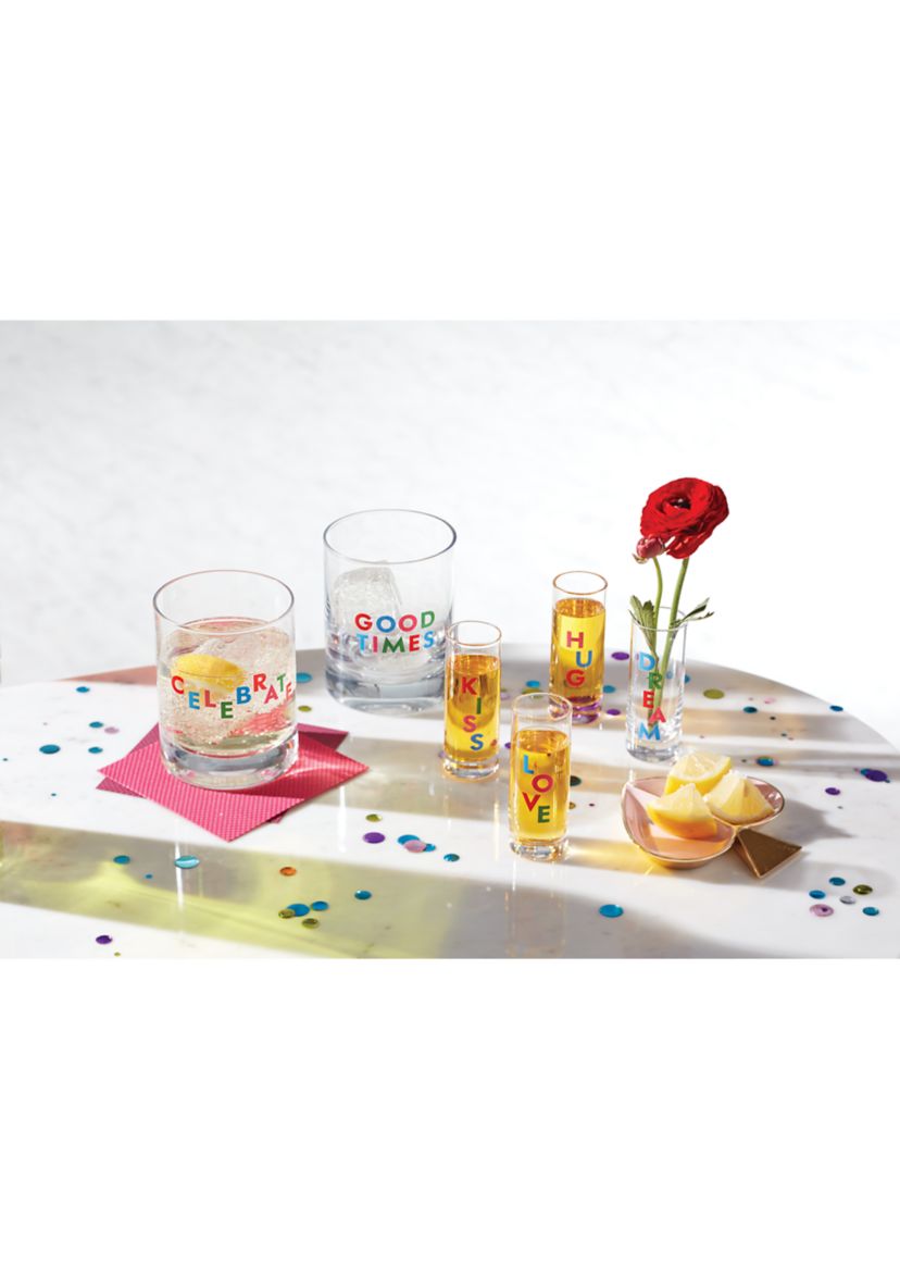 Celebrate 2-Piece Double Old Fashioned Glass Set