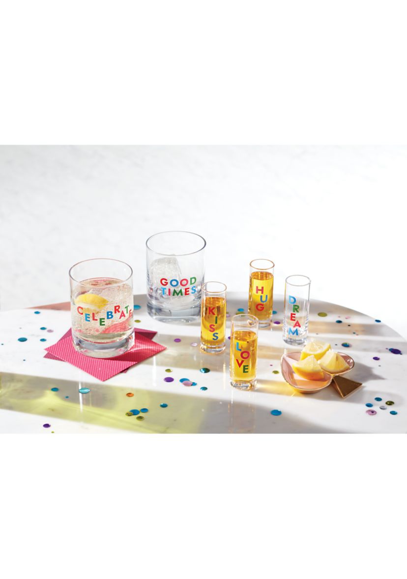 Celebrate 2-Piece Double Old Fashioned Glass Set
