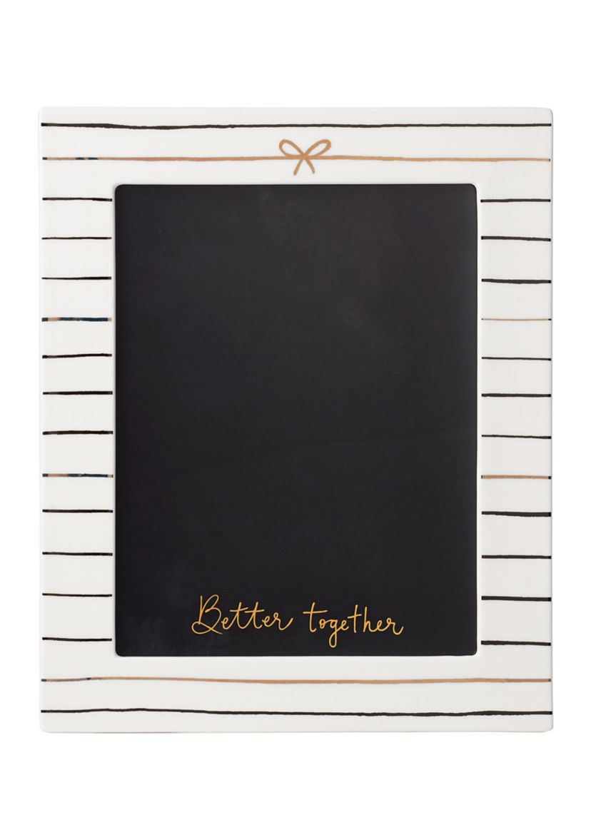 Charmed Life 8" x 10" Striped Frame