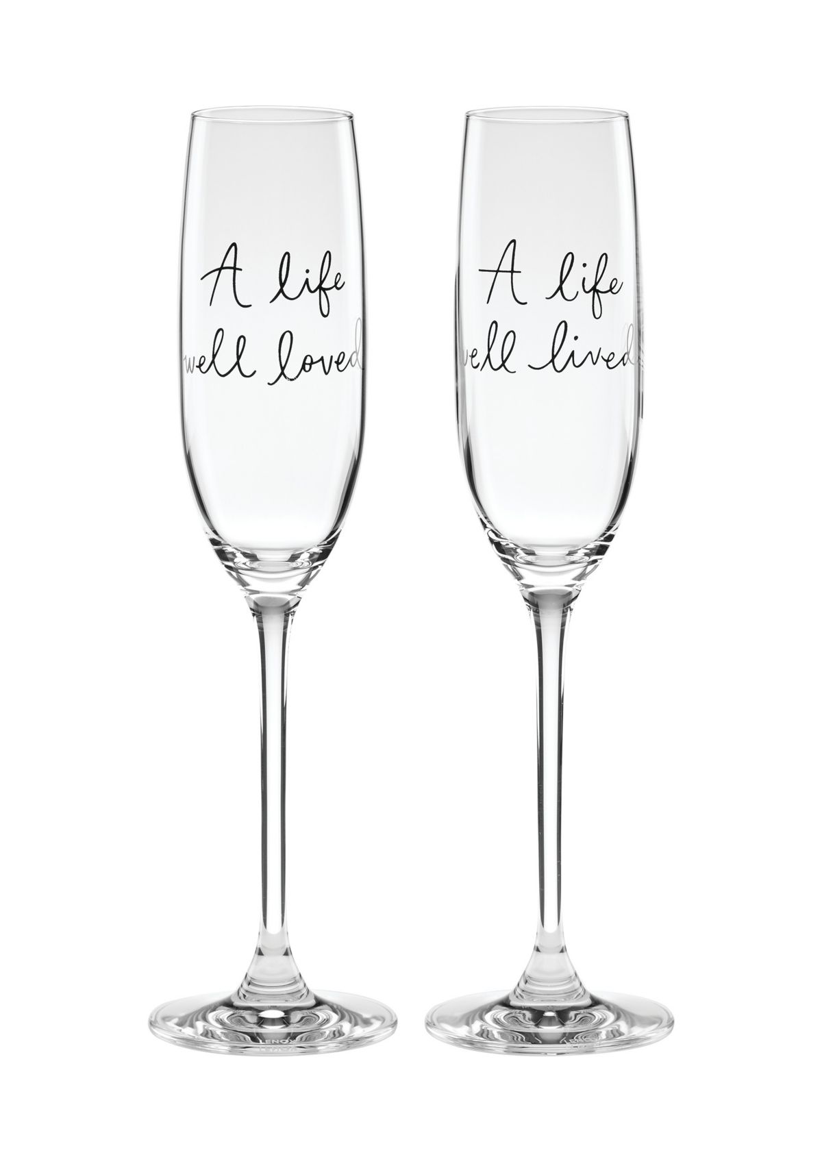 Charmed Life 2 Piece Toasting Flutes