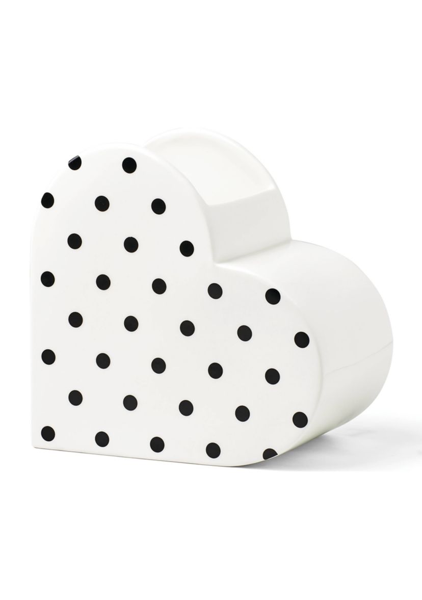 On the Dot Heart Vase