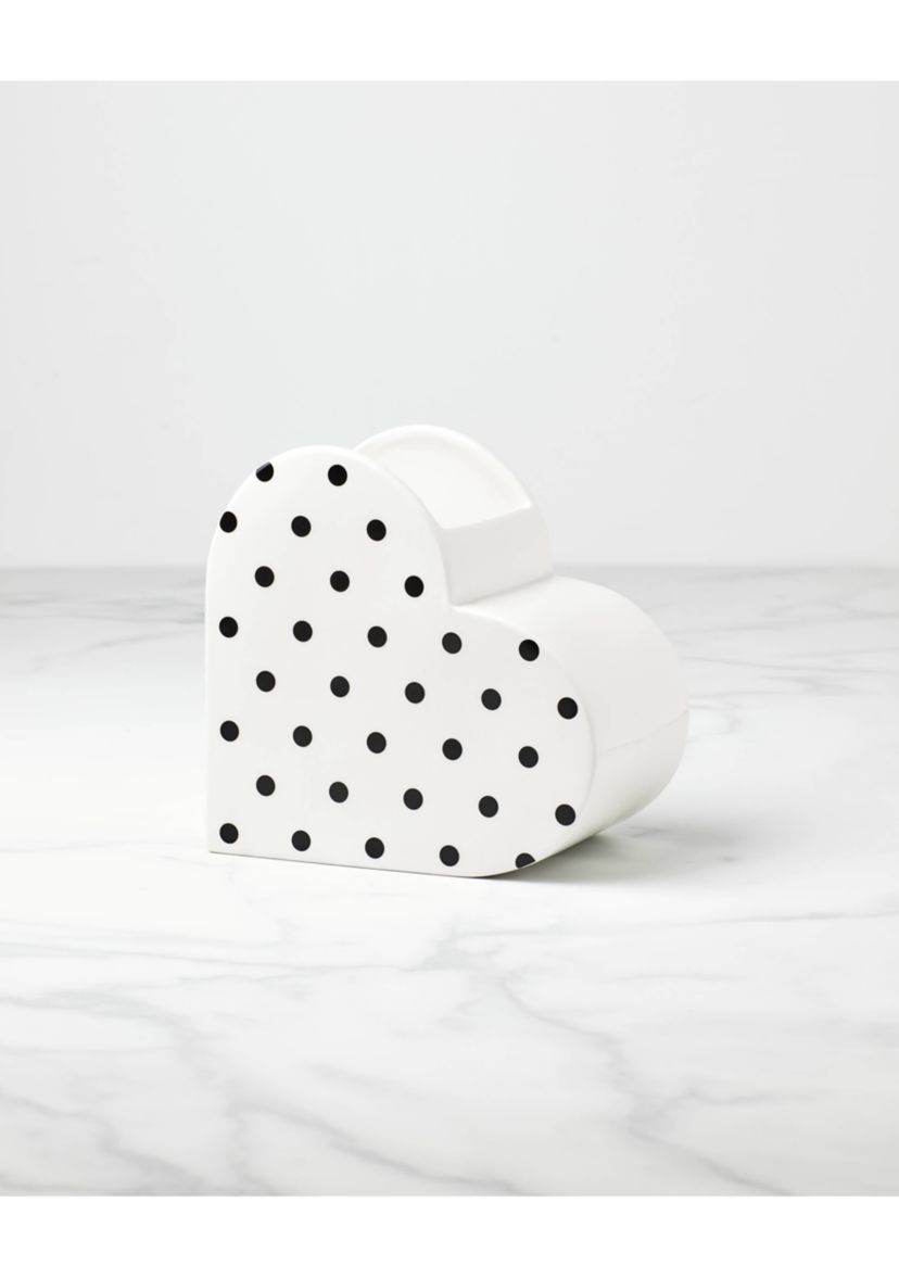 On the Dot Heart Vase
