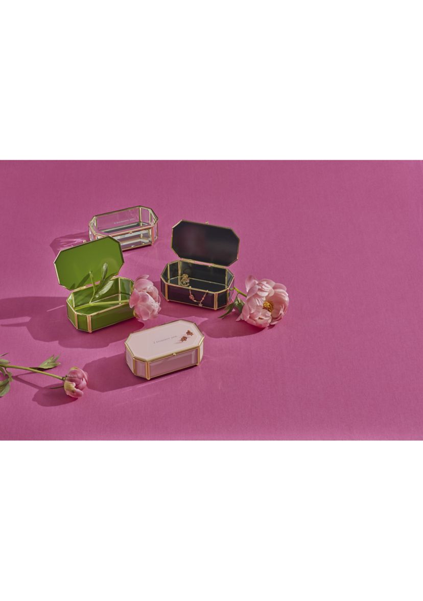 "I Treasure You" Clear Jewelry Box