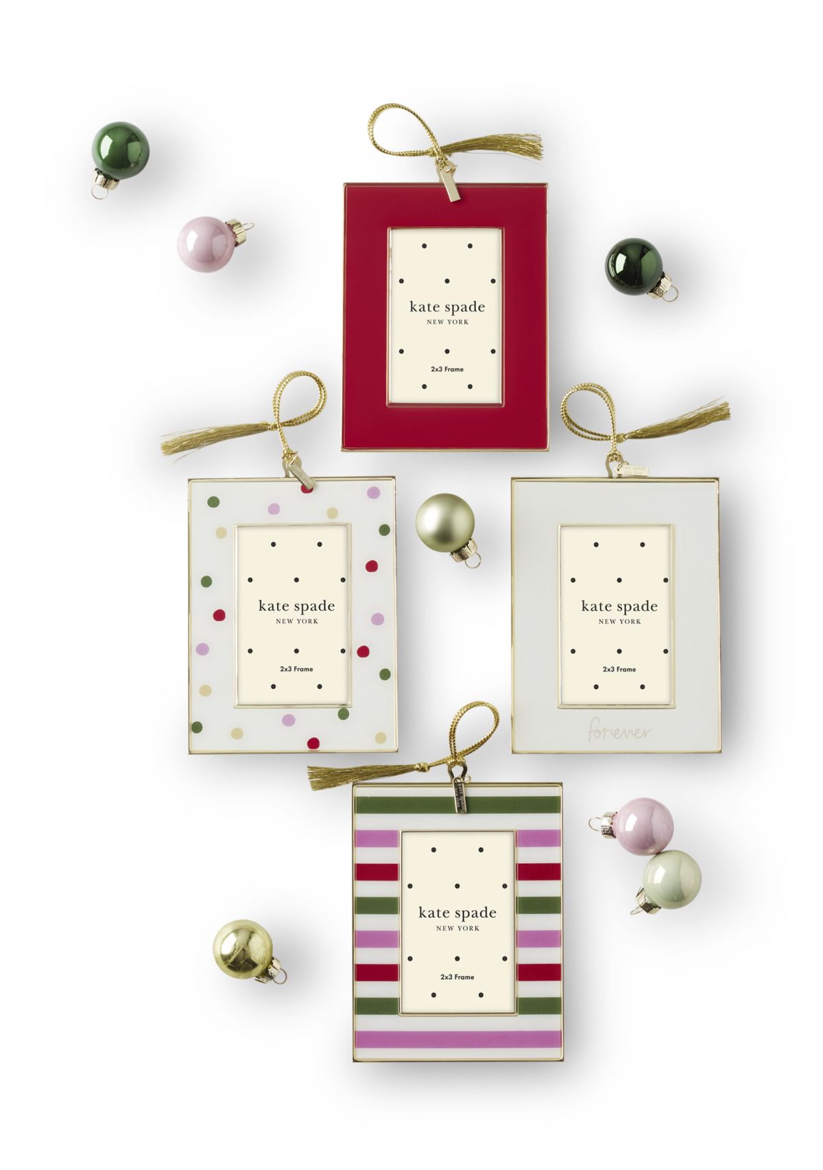 Mini Frame Dot Ornament