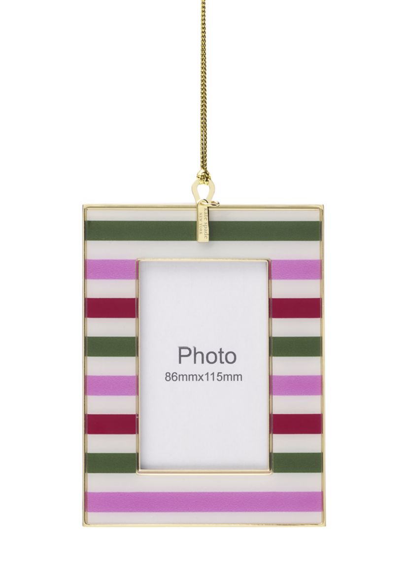 Mini Frame Stripe Ornament