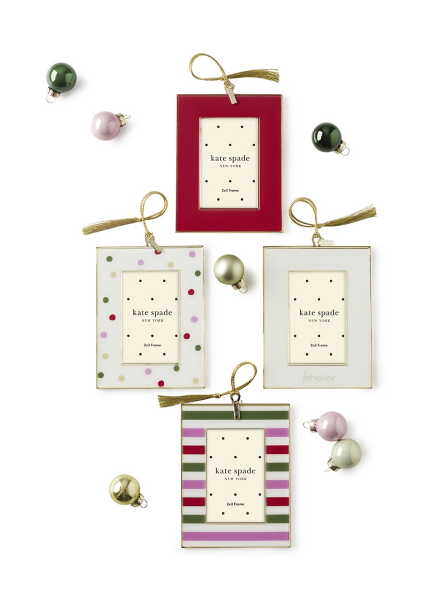 Mini Frame Stripe Ornament