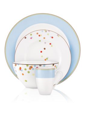 kate spade new york Market Street Dinnerware Blue belk