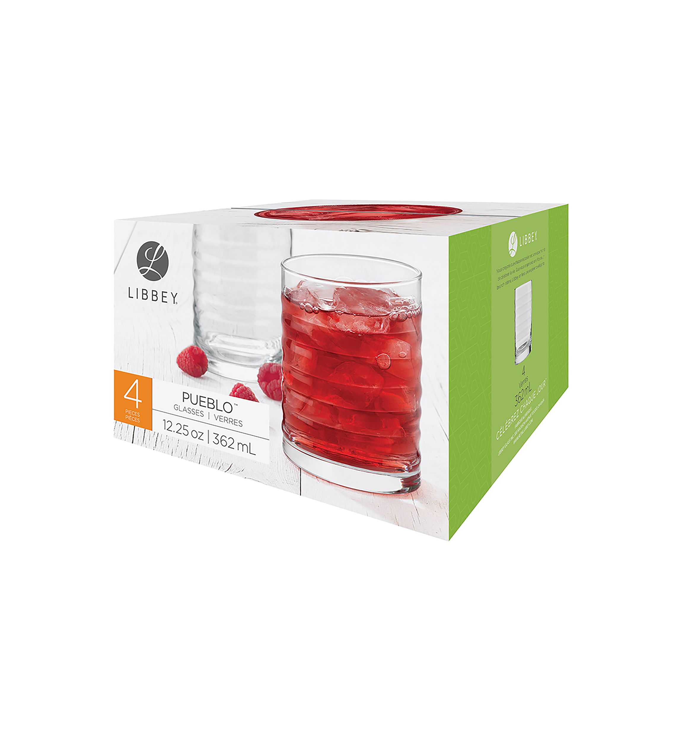 Pueblo Drinking Glasses - Set of 4