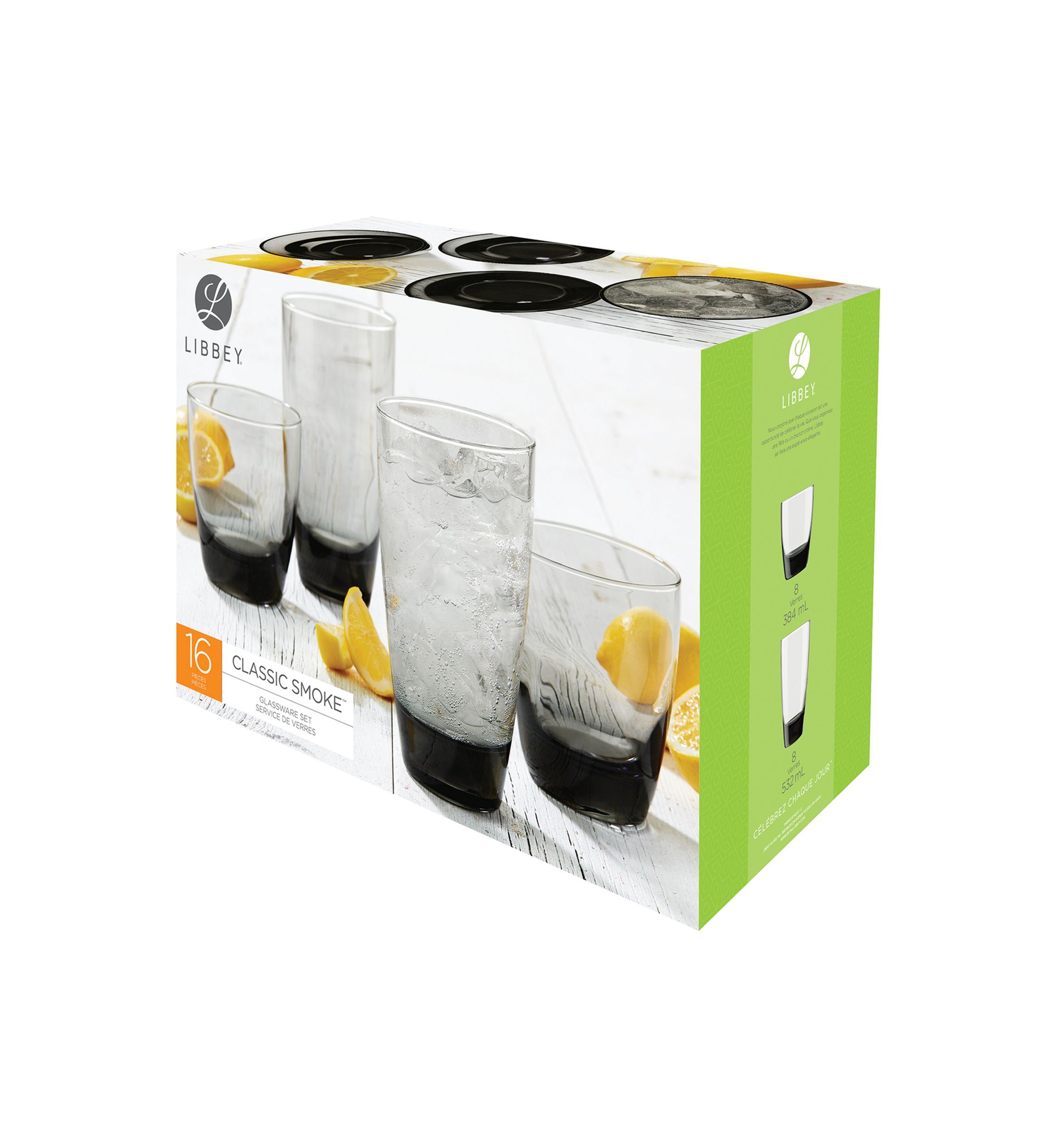 Classic Smoke Glassware Set