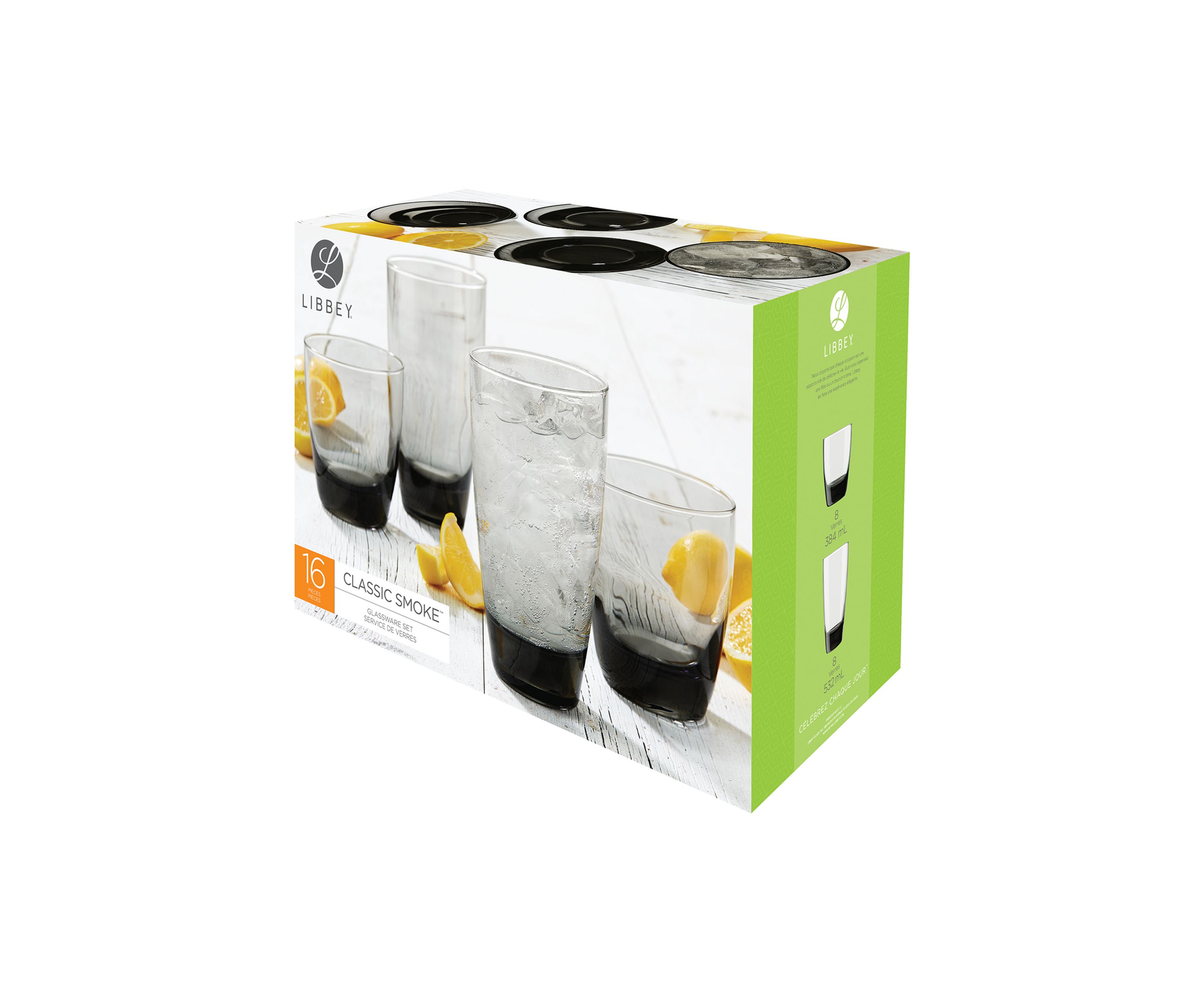 Classic Smoke Glassware Set