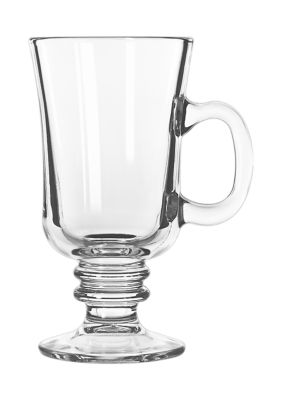 8.5 Ounce  Glass Irish Coffee Mug