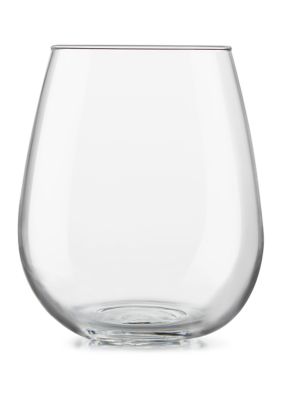 Libbey 18 25 Ounce Manzoni Set Of 4 Stemless Wine Glasses Belk