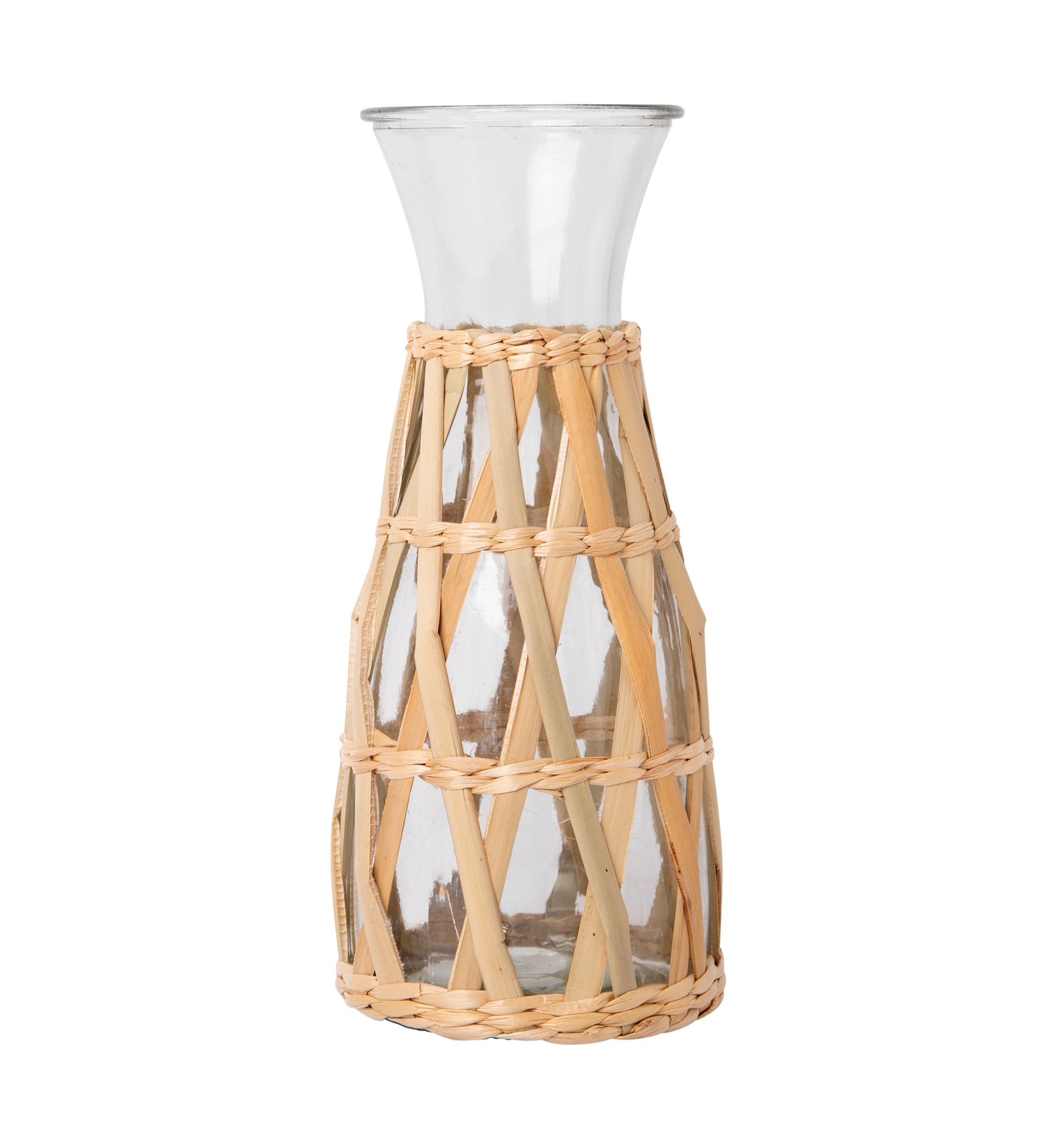 35 Ounce Carafe With Rattan Sleeve
