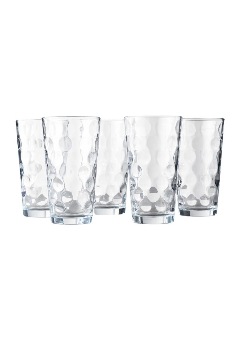Patterned Highballs - Set of 10