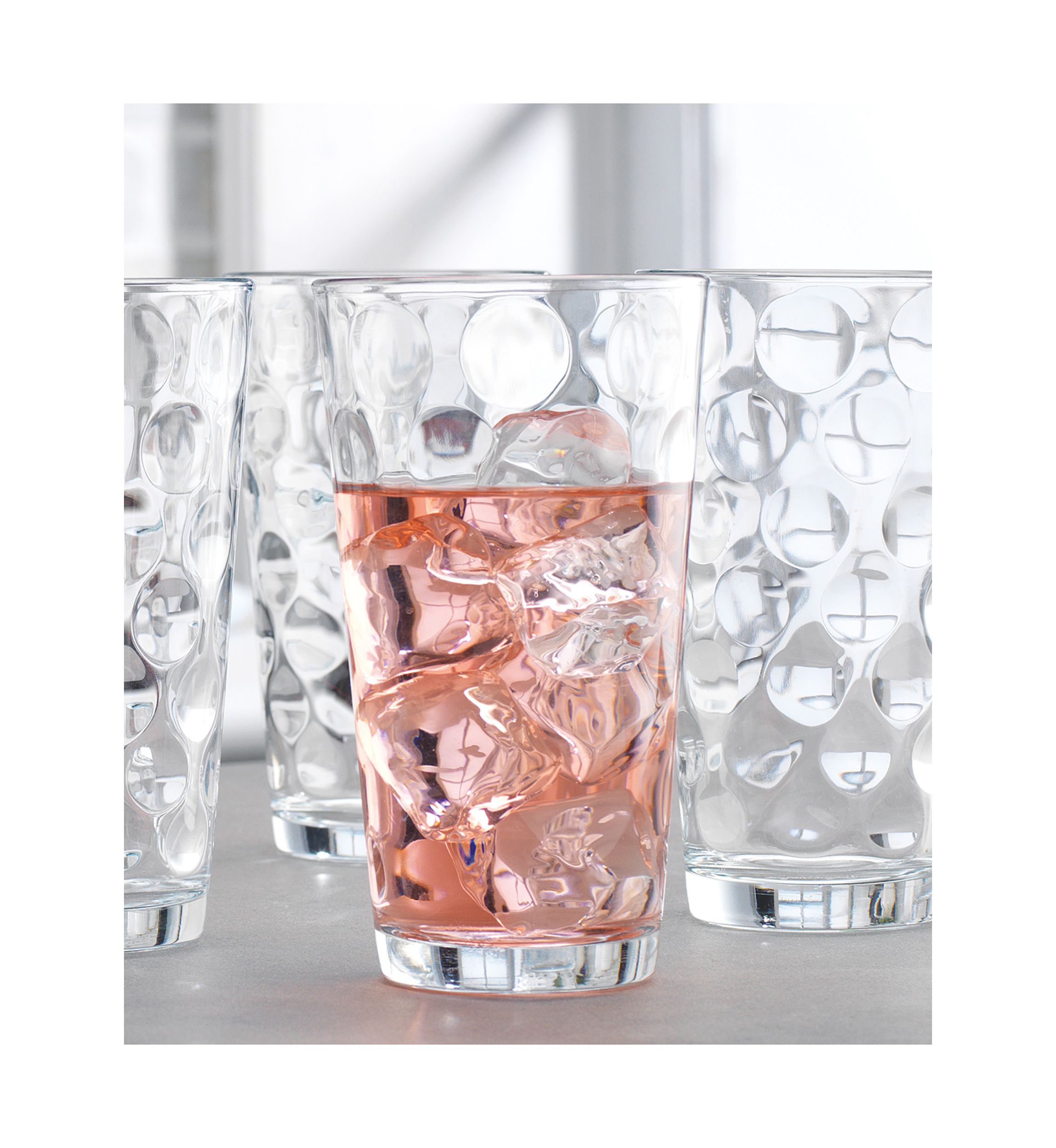 Patterned Highballs - Set of 10