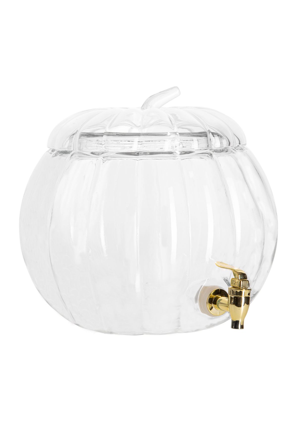 2.3 Gallon Pumpkin Shaped Clear Beverage Dispenser