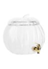 2.3 Gallon Pumpkin Shaped Clear Beverage Dispenser
