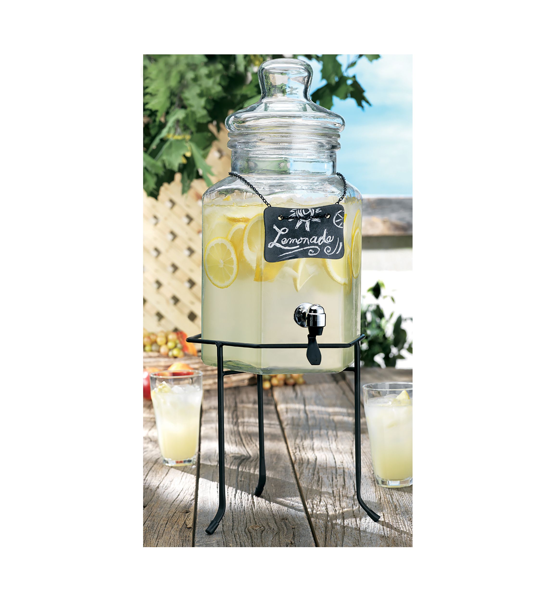 Chalkboard Beverage Dispenser