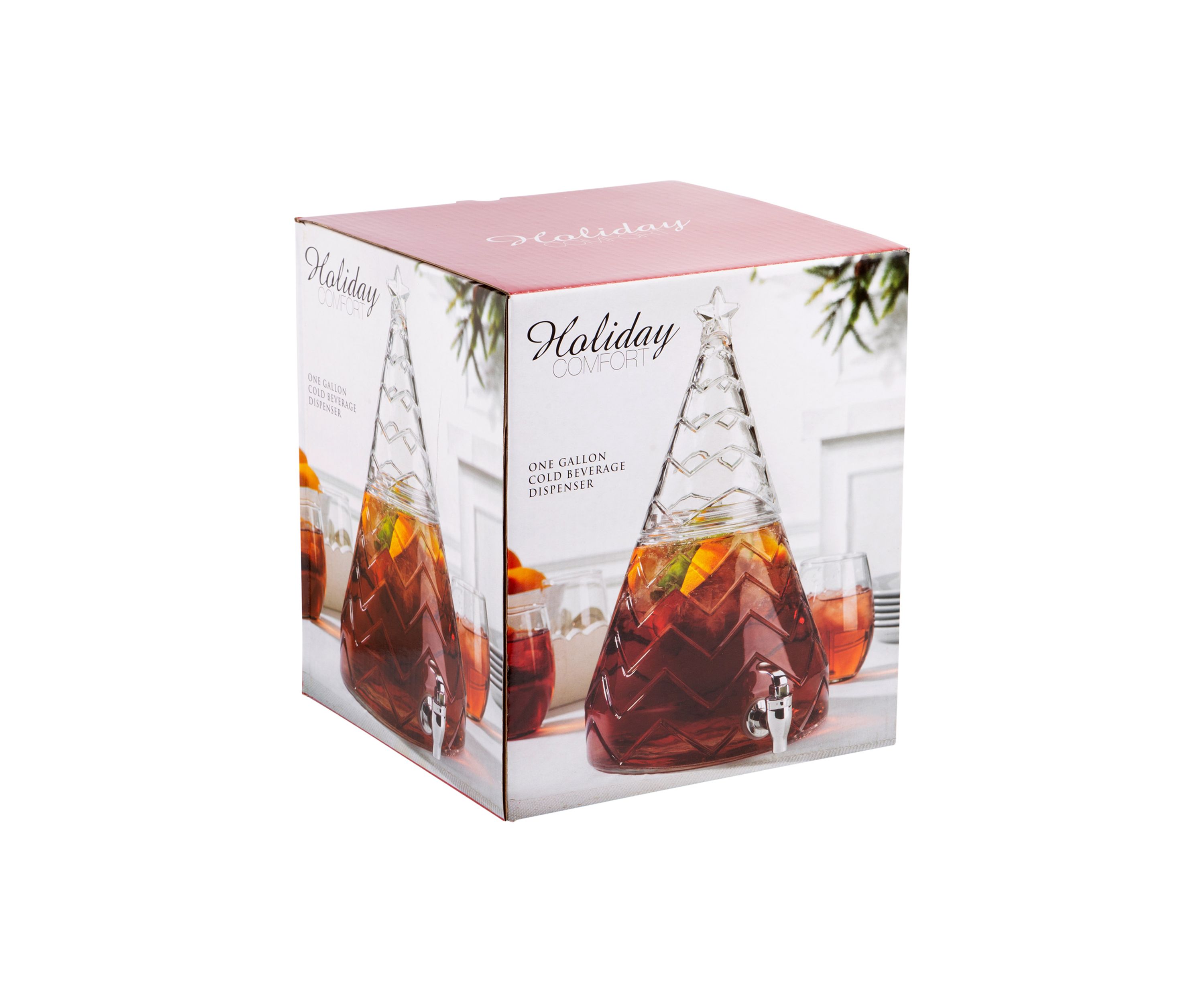 Tree Shaped Glass Beverage Dispenser
