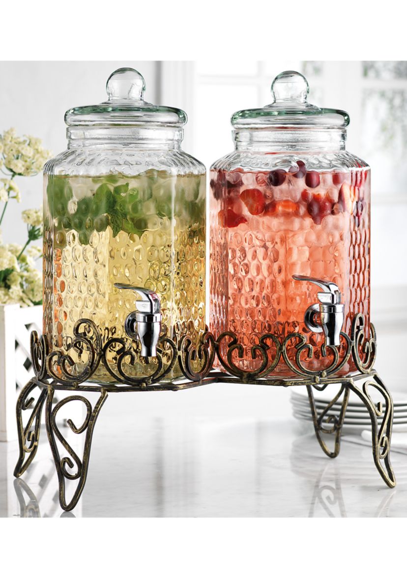 Double Scroll Beverage Dispenser