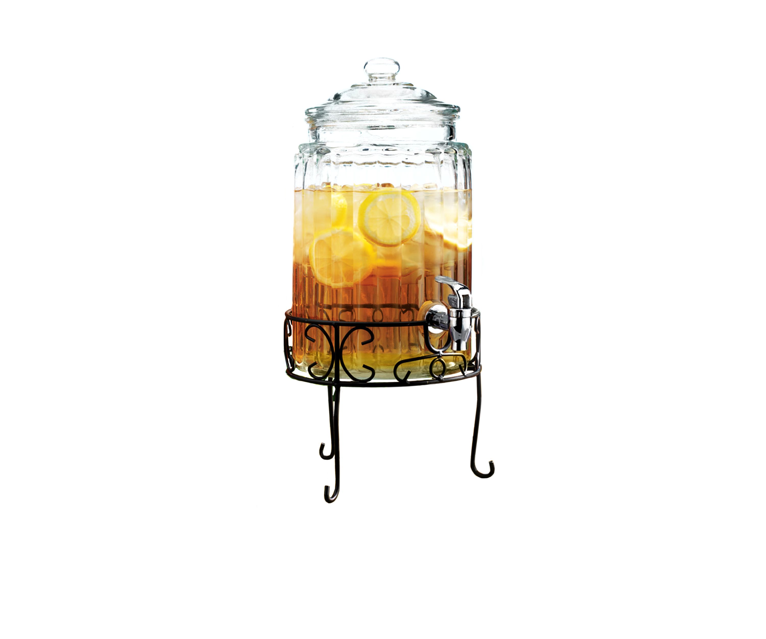 Ribbed Beverage Dispenser