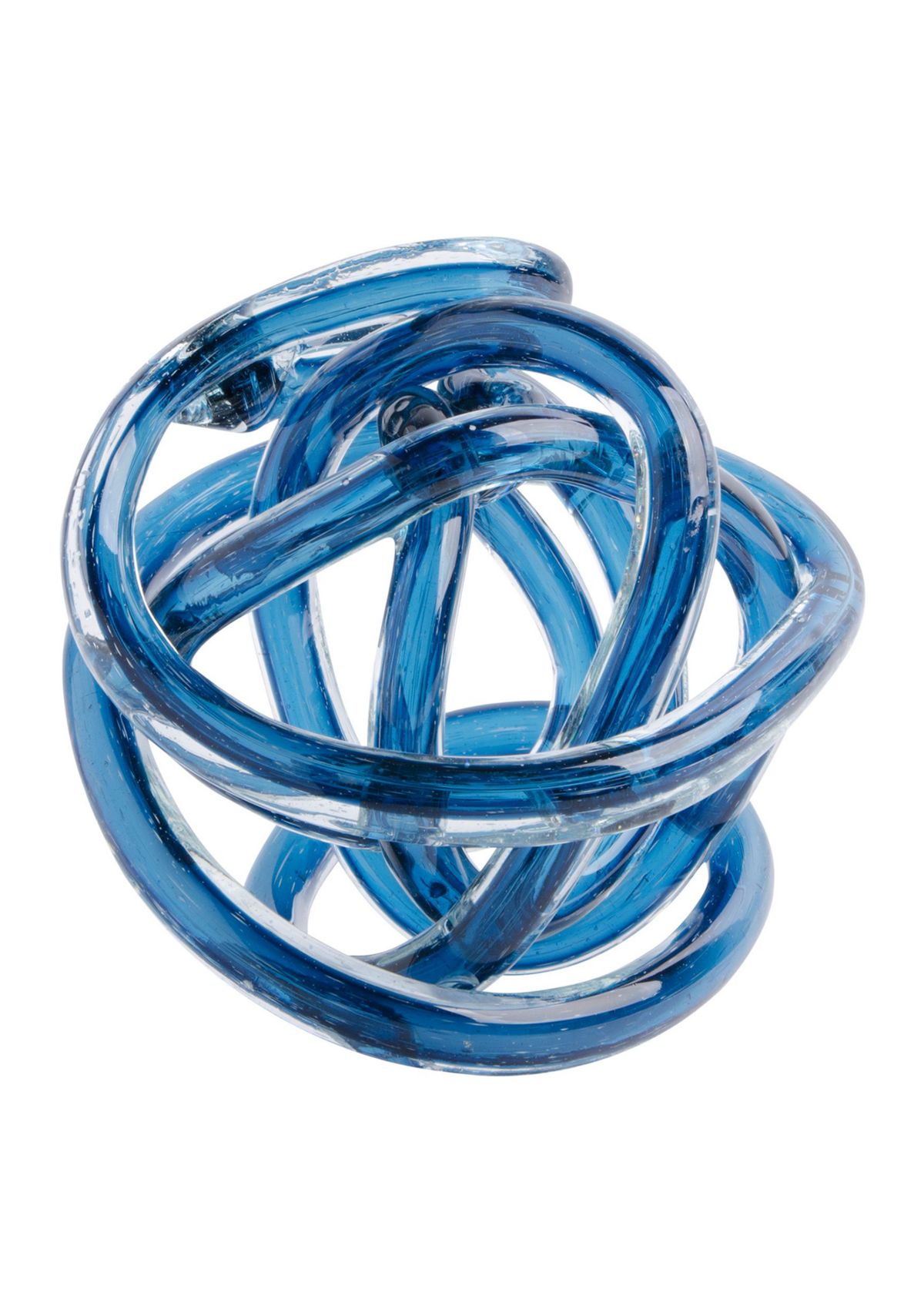 Color Tinted Decorative Glass Knot