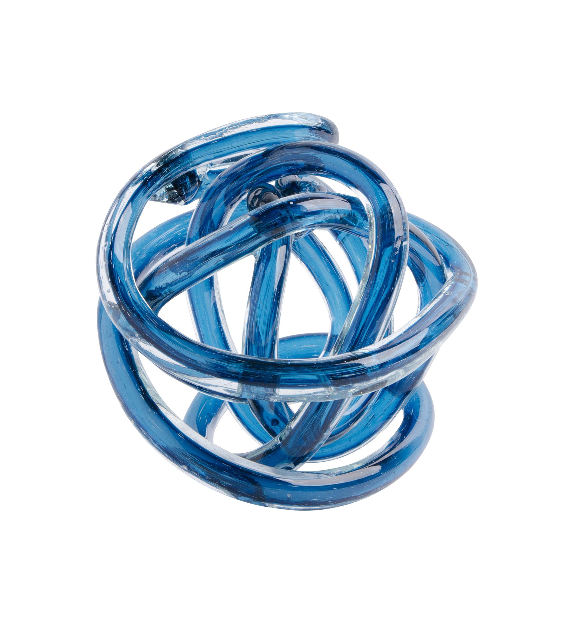 Color Tinted Decorative Glass Knot