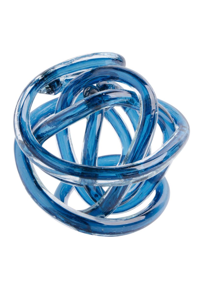 Color Tinted Decorative Glass Knot
