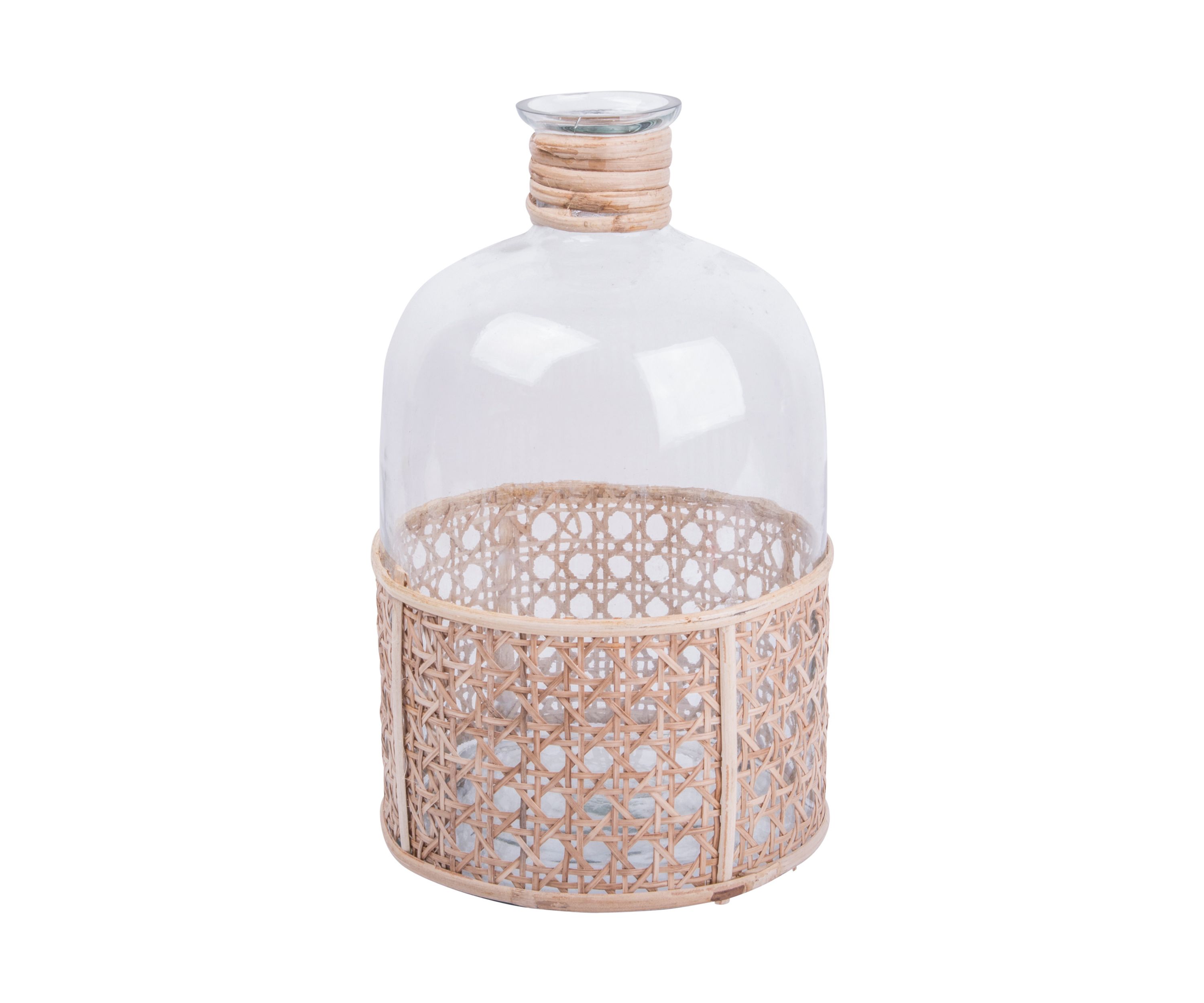 Rattan Wrapped Bottle