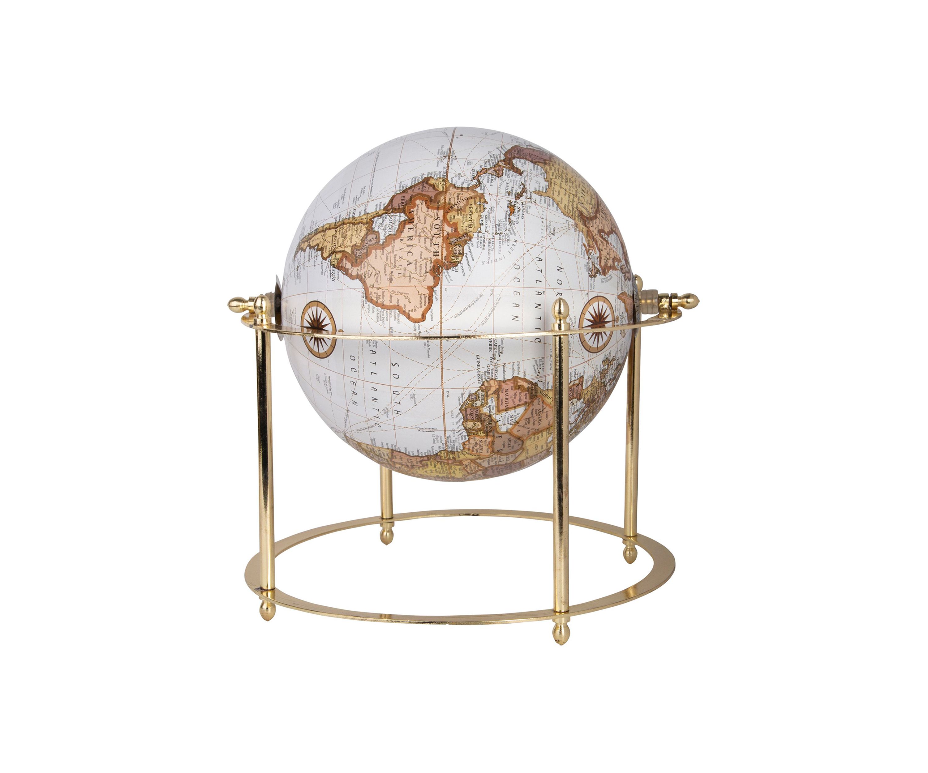 9" Gold Globe