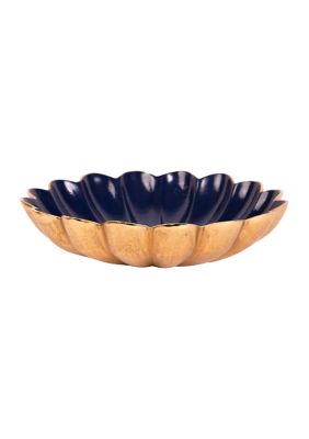 Small Fluted Decorative Bowl