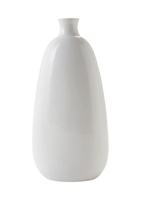 White Flower Vase