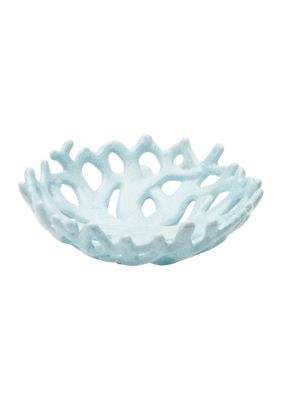 Light Blue Coral Bowl