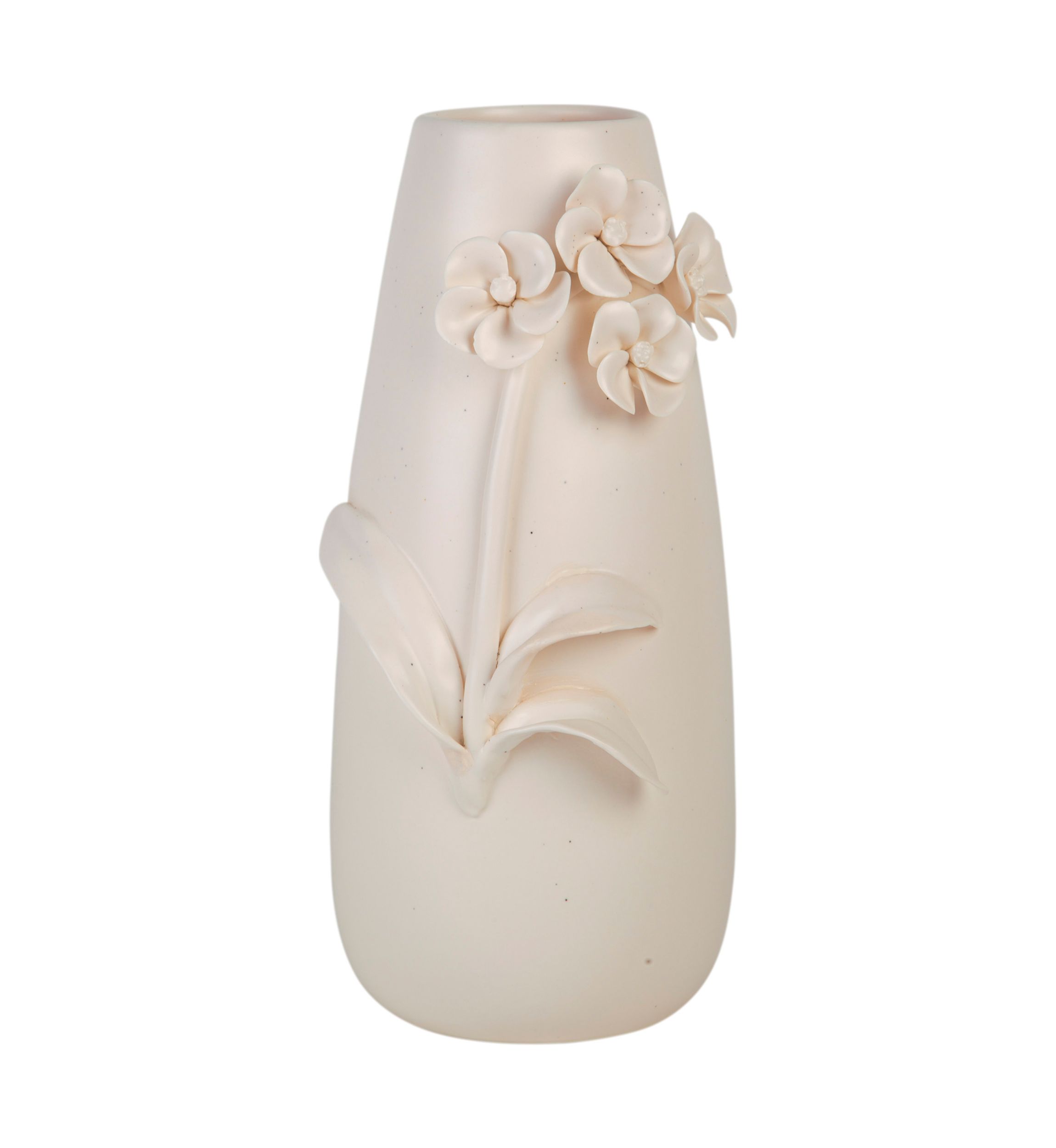 White Floral Vase