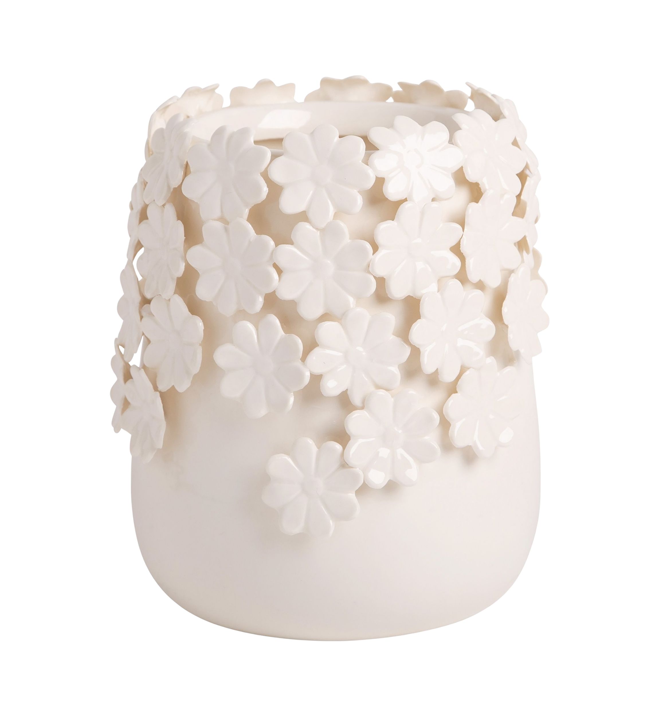White Daisy Vase