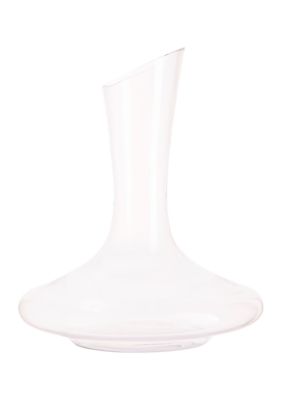 Slant Glass Decanter 