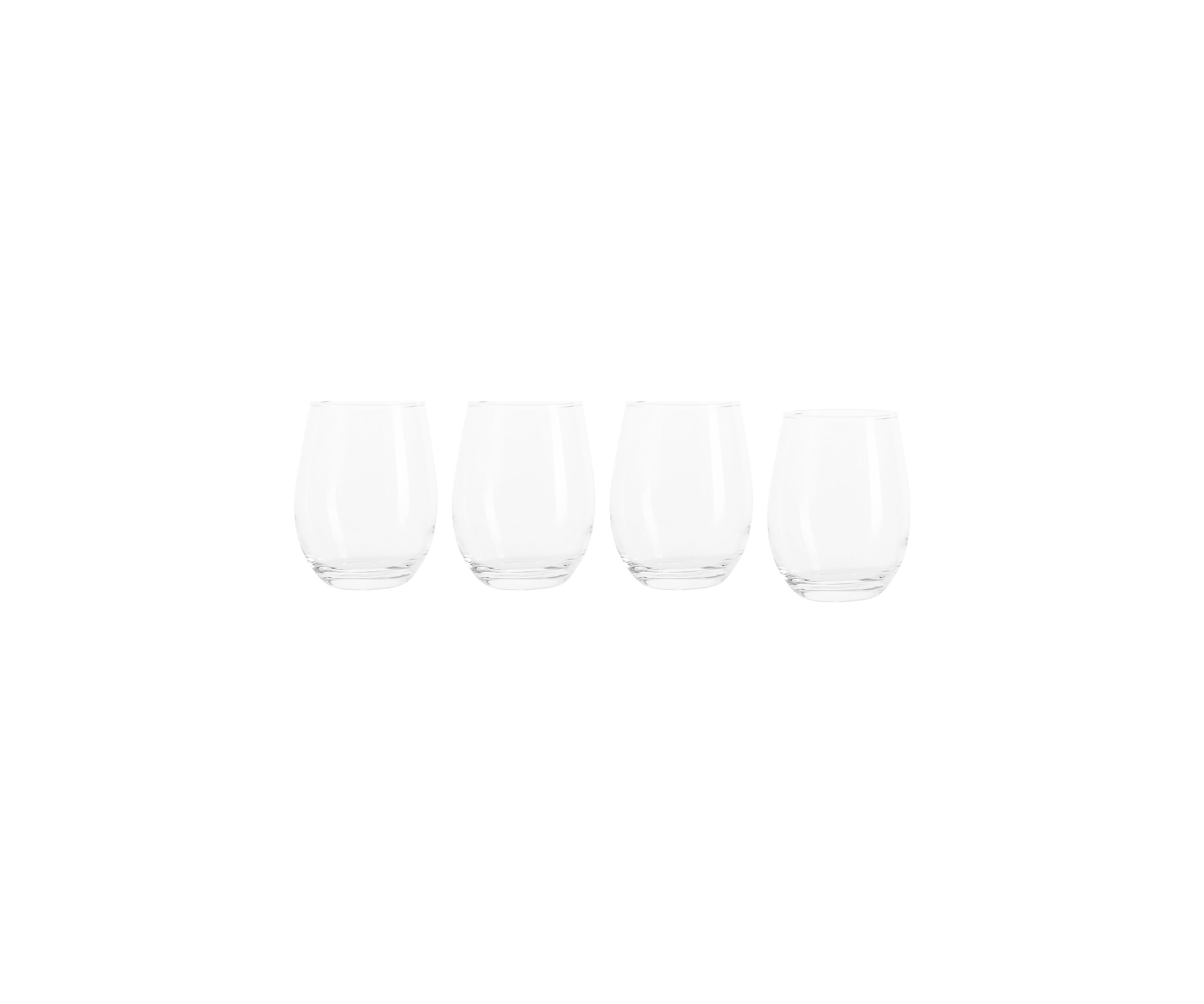 Essential 18.6 oz. Stemless Wine Glasses - Set of 4