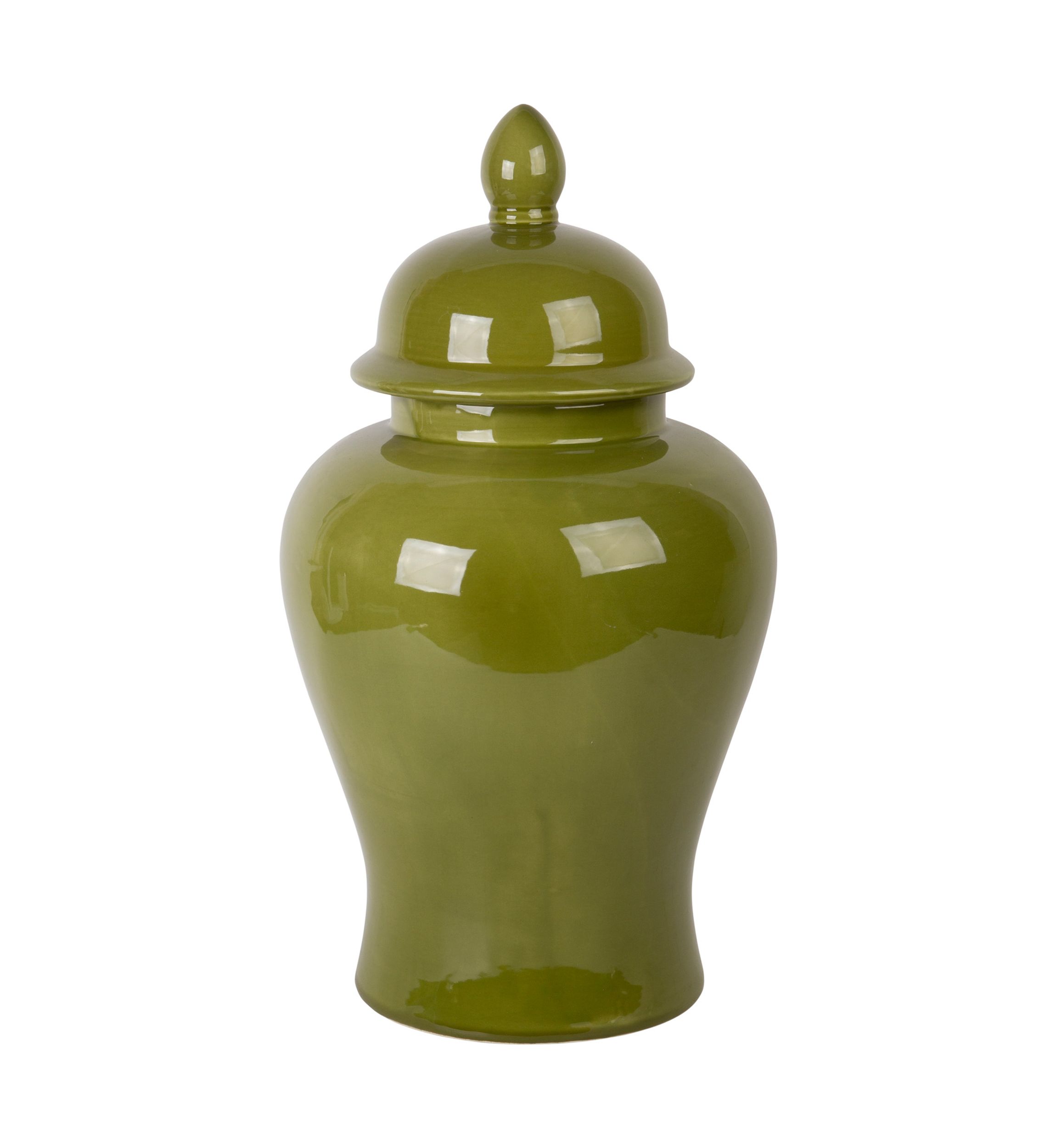 14 Green Ginger Jar
