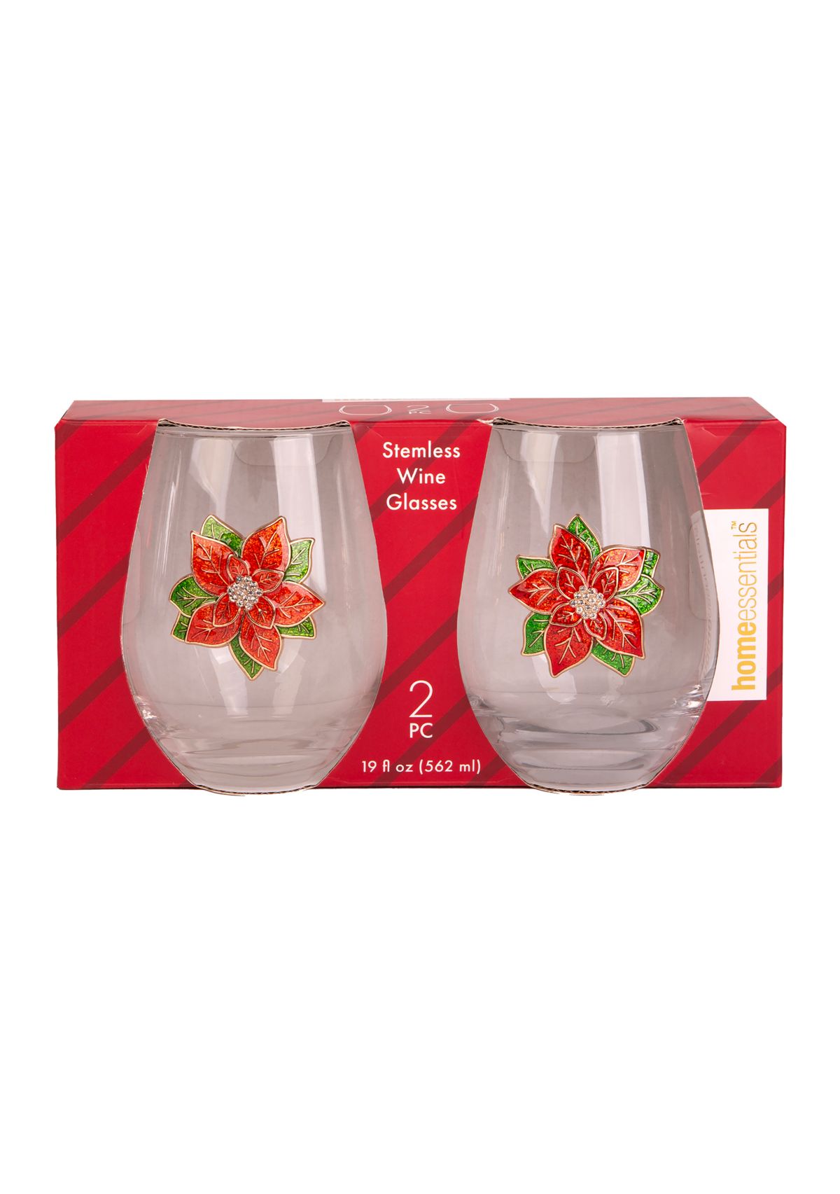 Stemless Wine Glasses - Set of 2