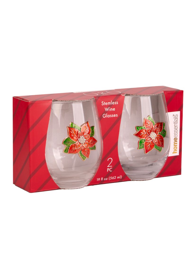 Stemless Wine Glasses - Set of 2