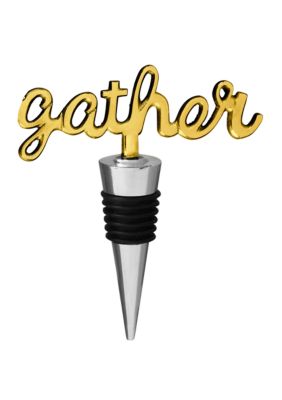 Gold Gather Bottle Stopper