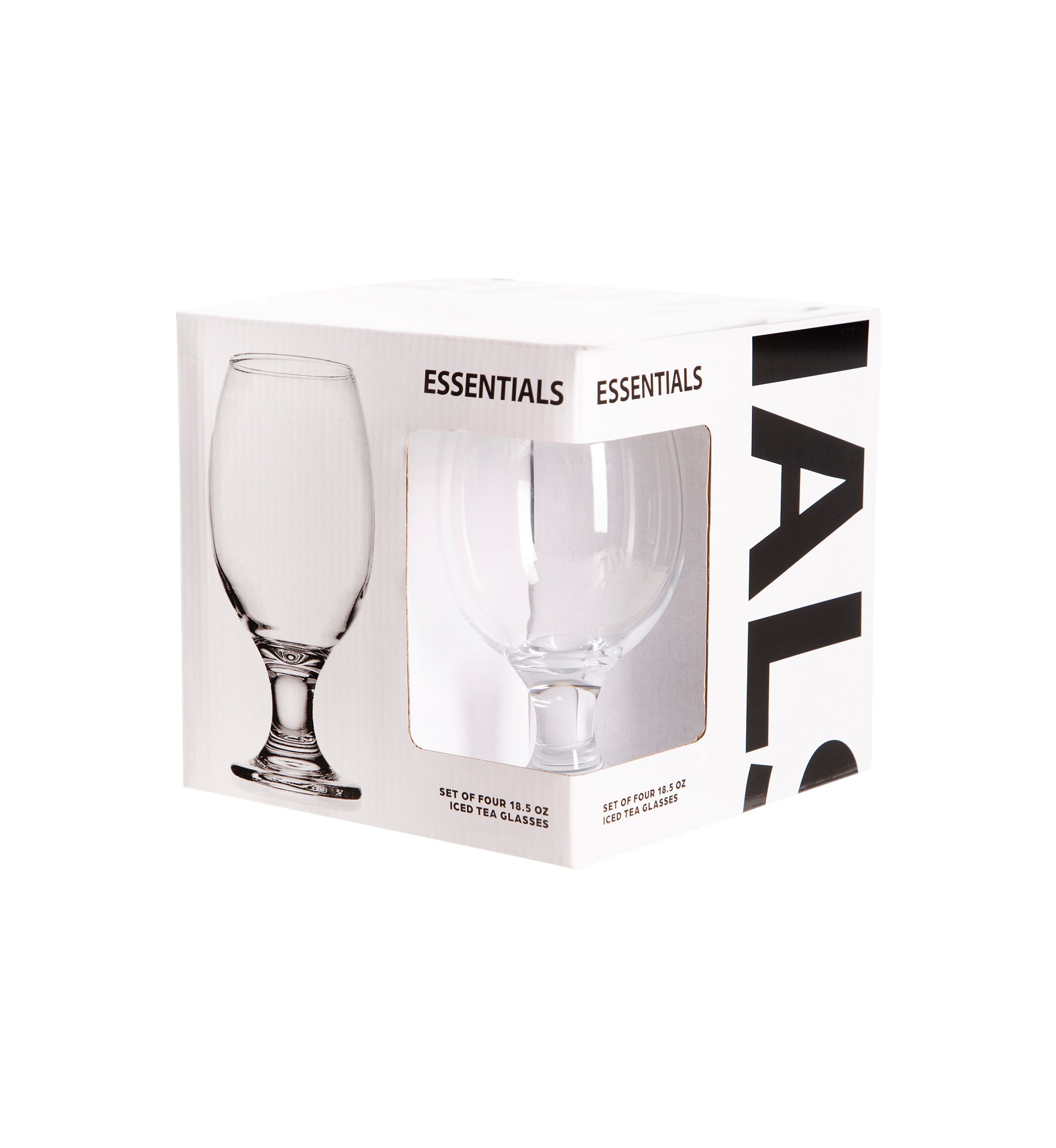 18.5 Ounce Iced Tea Glasses - Set of 4