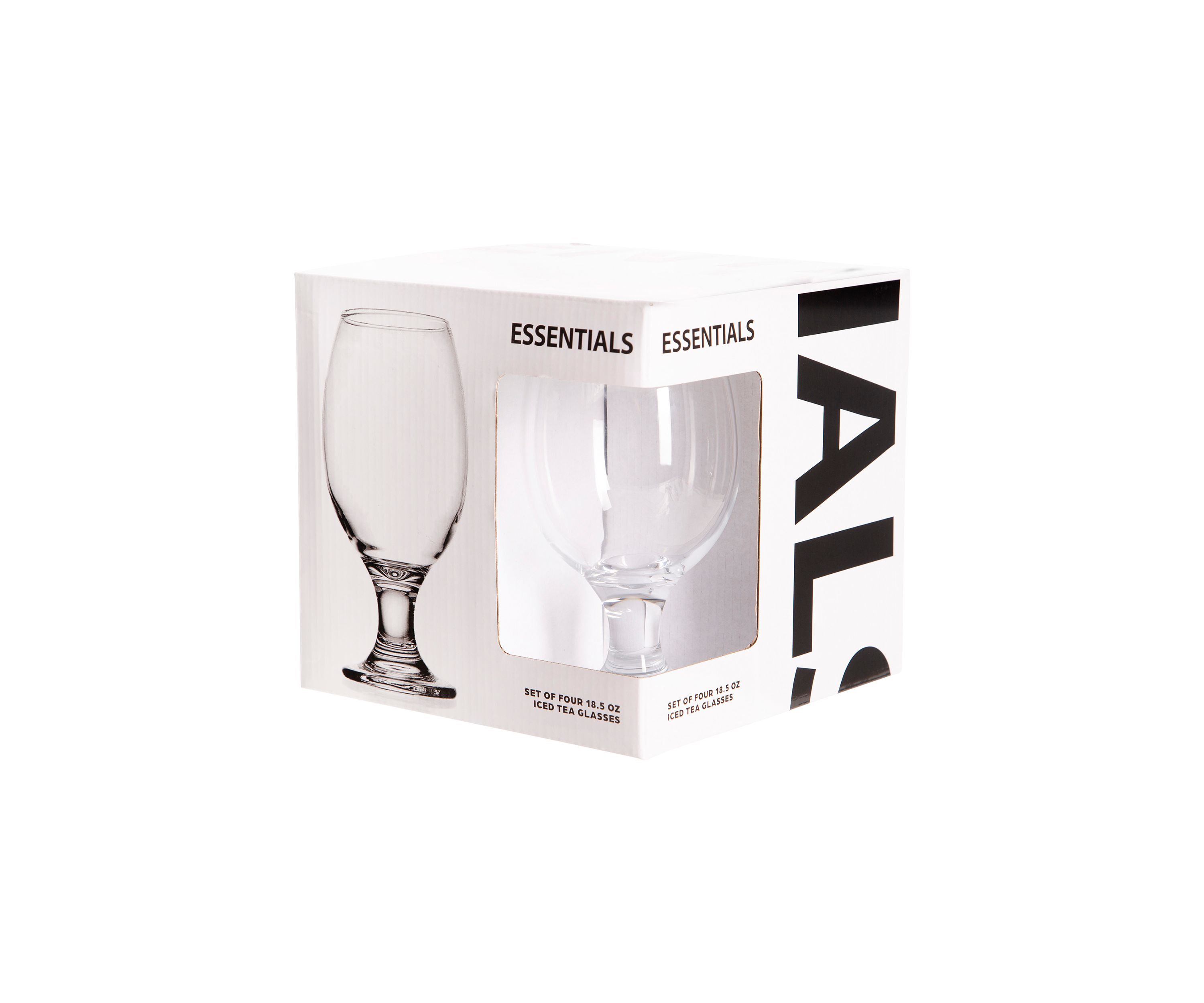 18.5 Ounce Iced Tea Glasses - Set of 4