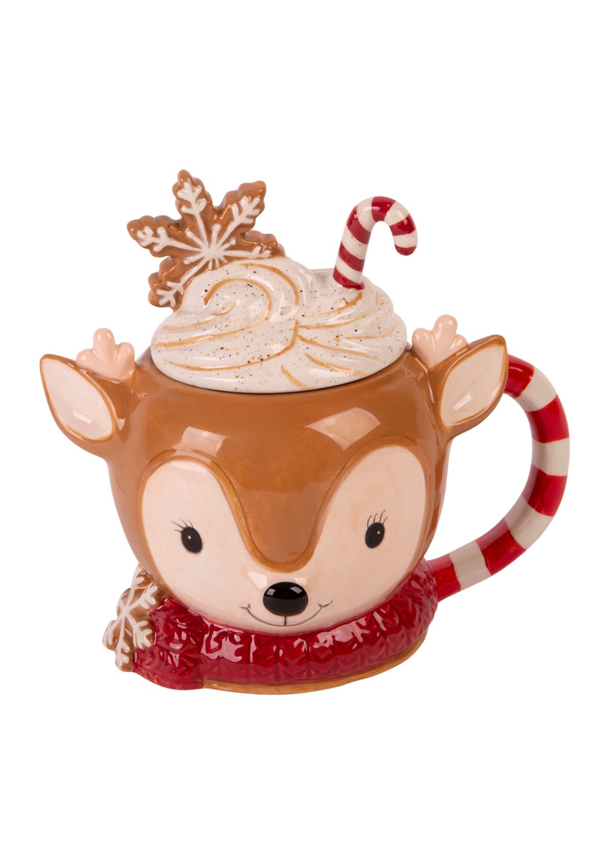 Reindeer Mug With Lid