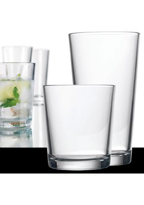 Alanya 16 Piece Glass Set 