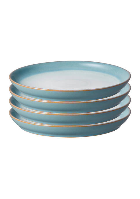 Denby Azure Set of 4 Salad Plates