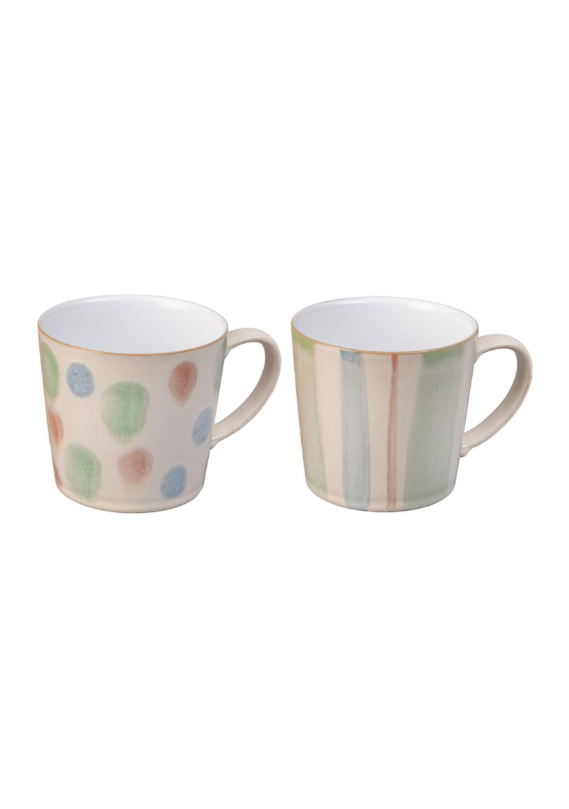 Handcrafted Set of 2 Coffee Mugs